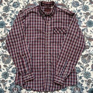 True Vintage 70’s Levi's Men's Checkered Button-Down Shirt